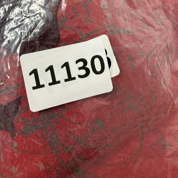 Buckle Shirt Womens Extra Large Red Graphic Cross Faded Made in USA Y2K Mallcore - Picture 9 of 9